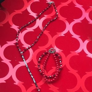 💥beautiful handmade set- necklace and bracelet💥